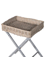 Load image into Gallery viewer, Wicker Butler Tray
