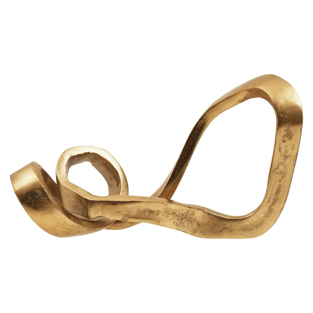 Abstract Knot | Gold Finish