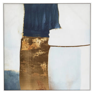 Blue & Gold Wall Art