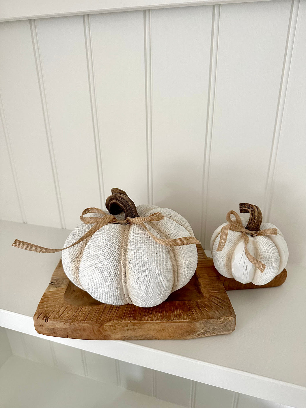 Textured Pumpkin Set