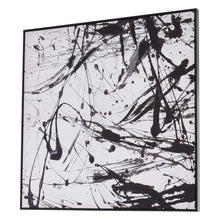 Load image into Gallery viewer, Monochrome Splatter Painting
