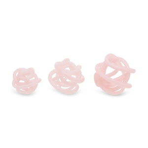 Pink Knot Set | Glass