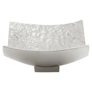 Coco Rectangular Bowl | Silver