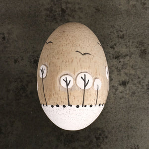 Easter Wooden Egg Decorations (Available in 3 Designs)