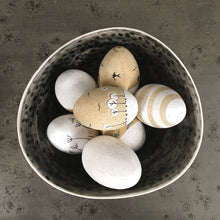 Load image into Gallery viewer, Easter Wooden Egg Decorations (Available in 3 Designs)
