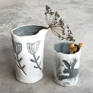 Rabbit Vase | Grey