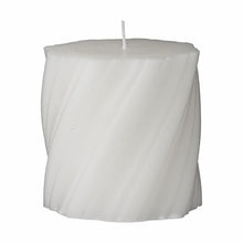 Load image into Gallery viewer, White Twist Candle (Available in Two Sizes)
