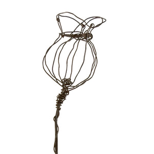 Wire Sprig | Poppy Head