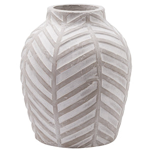 Ashton Grey Stone Vase