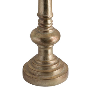 Freya Candle Holder | Antique Brass Effect