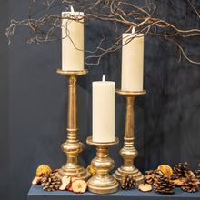 Load image into Gallery viewer, Freya Candle Holder | Antique Brass Effect
