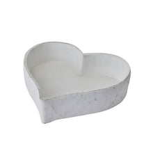 Load image into Gallery viewer, White Ceramic Heart Dishes | Set of Three

