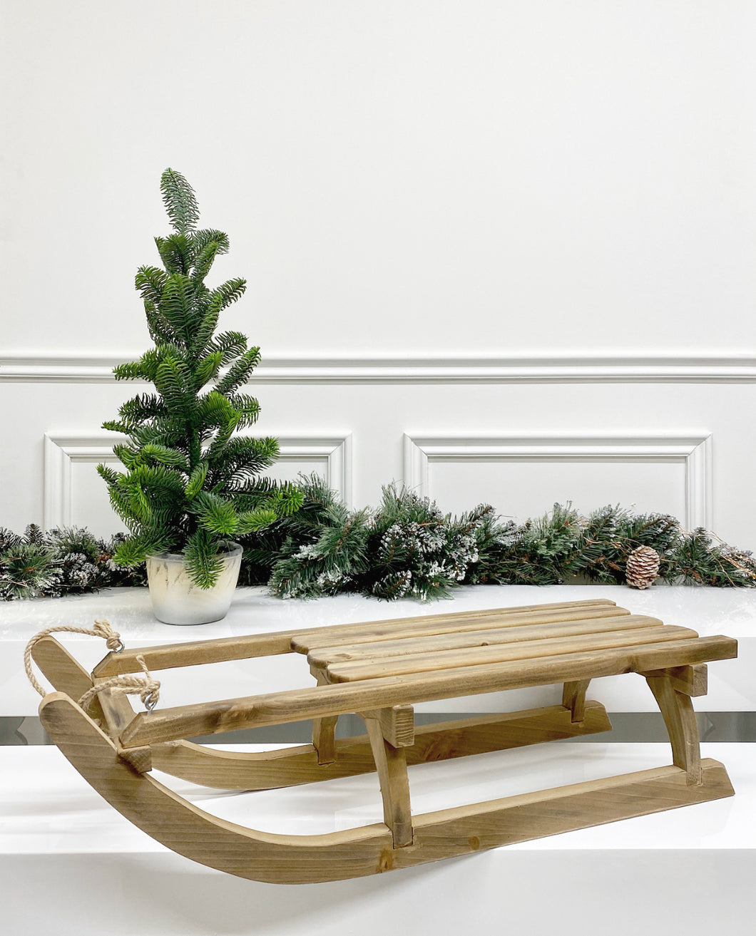 Wooden Christmas Sleigh
