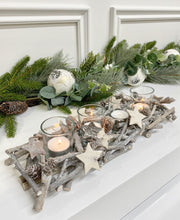 Load image into Gallery viewer, Wooden Star Candleholder
