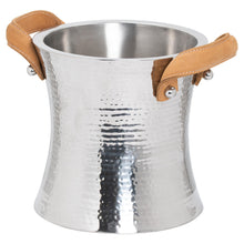 Load image into Gallery viewer, Silver Fluted Ice Bucket

