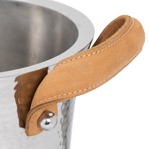 Silver Fluted Ice Bucket