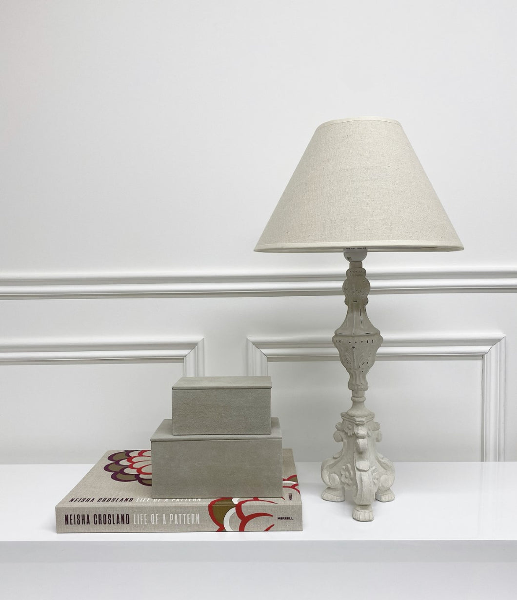 Bella Distressed Table Lamp