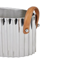 Load image into Gallery viewer, Silver Fluted Champagne Cooler | Large
