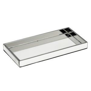 Mirrored Glass Tray