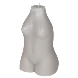 Female Goddess Candle | Grey
