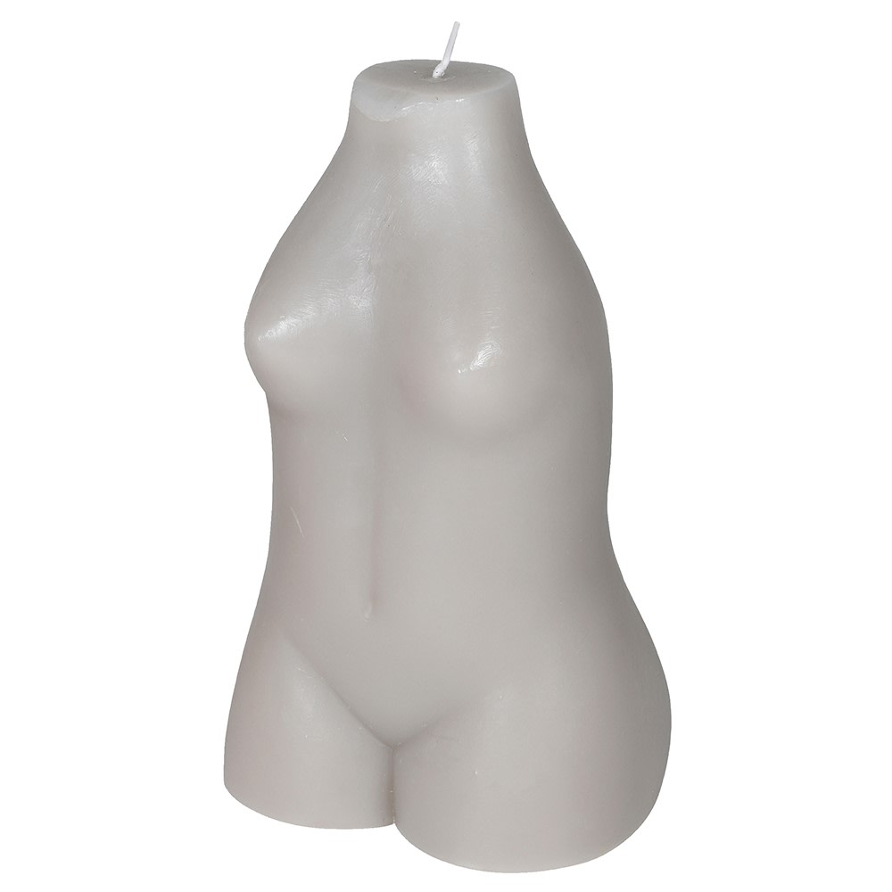 Female Goddess Candle | Grey