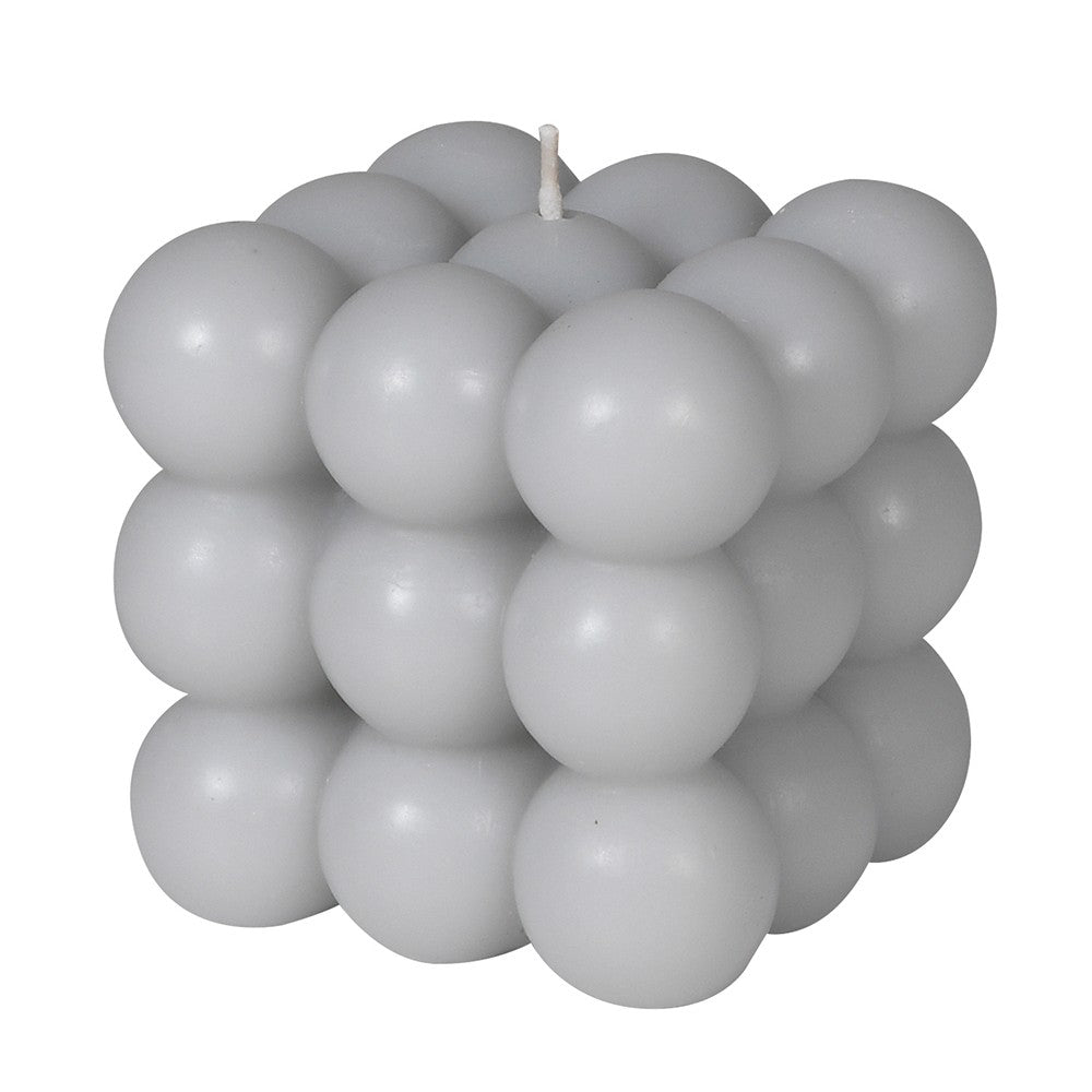 Bubble Candle | Grey