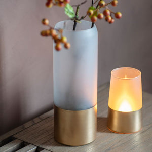 Nessa Vase | Frosted Glass