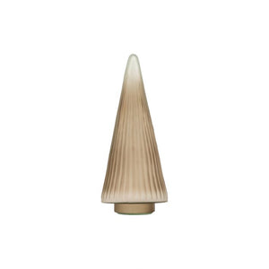 Glass Ribbed Tree Set | Available in Three Colours