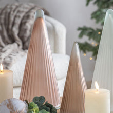 Load image into Gallery viewer, Glass Ribbed Tree Set | Available in Three Colours

