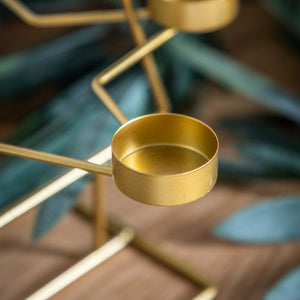 Christmas Tree Tealight Holder | Gold or Black