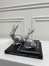 Load image into Gallery viewer, Silver Bunnies (Available in Two Sizes)
