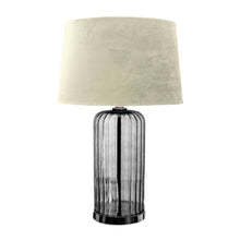 Load image into Gallery viewer, Alberta Lamp | Metallic Glass
