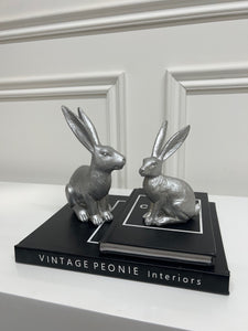 Silver Bunnies (Available in Two Sizes)