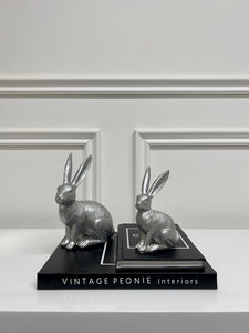 Silver Bunnies (Available in Two Sizes)