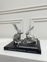 Load image into Gallery viewer, Silver Bunnies (Available in Two Sizes)

