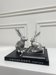 Silver Bunnies (Available in Two Sizes)