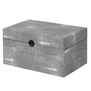 Malvern Box | Faux Shagreen