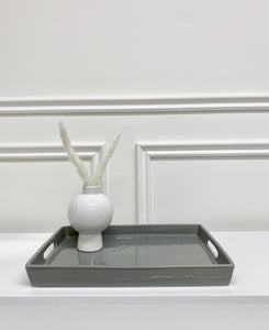 Grey Ceramic Tray