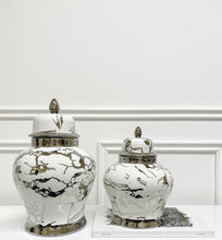 Load image into Gallery viewer, Bentley Marble Ginger Jar (Available in Two Sizes)

