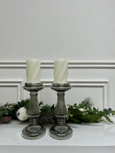 Load image into Gallery viewer, Smoked Midnight Candleholder
