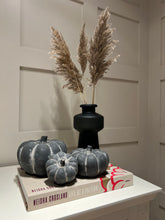 Load image into Gallery viewer, Black Stone Pumpkin (Available in Three Sizes)
