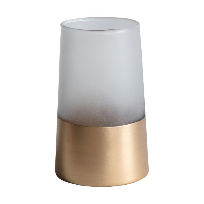 Nessa Vase | Frosted Glass