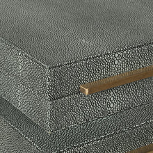 Load image into Gallery viewer, Textured Box Set | Faux Shagreen
