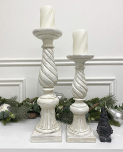 Twisted Candlestick (available in Two Sizes)